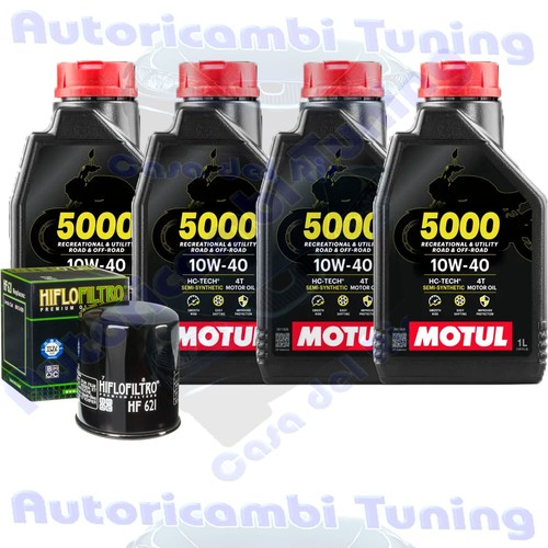 Kit tagliando olio motul 5000 - kit,