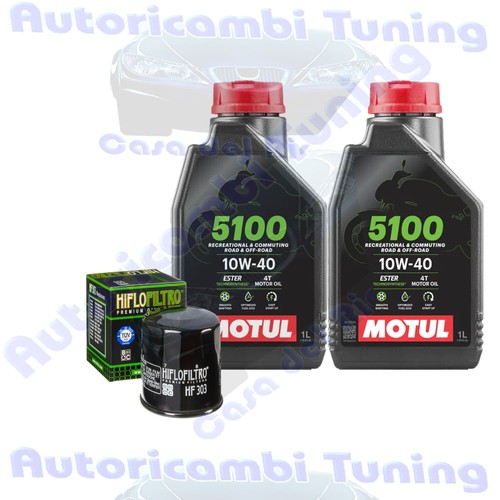 Kit tagliando olio - olio, motul